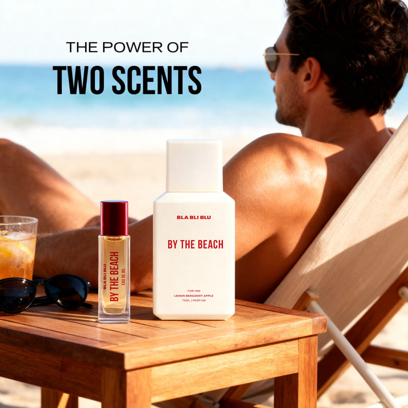 By the Beach - 75ML Perfume + 8ML Pure Oil