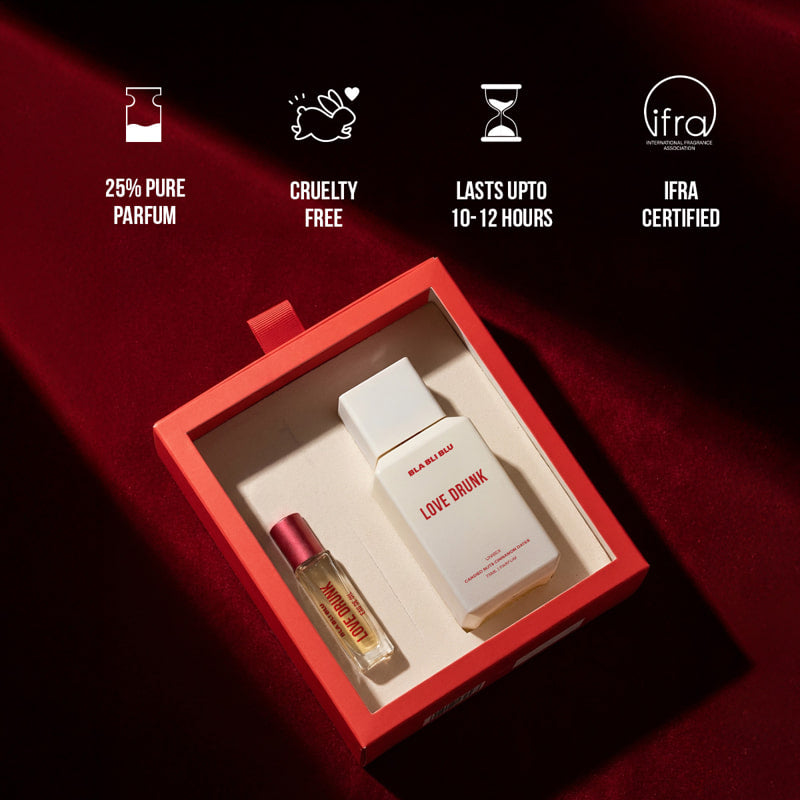 Love Drunk - 75ML Perfume + 8ML Pure Oil
