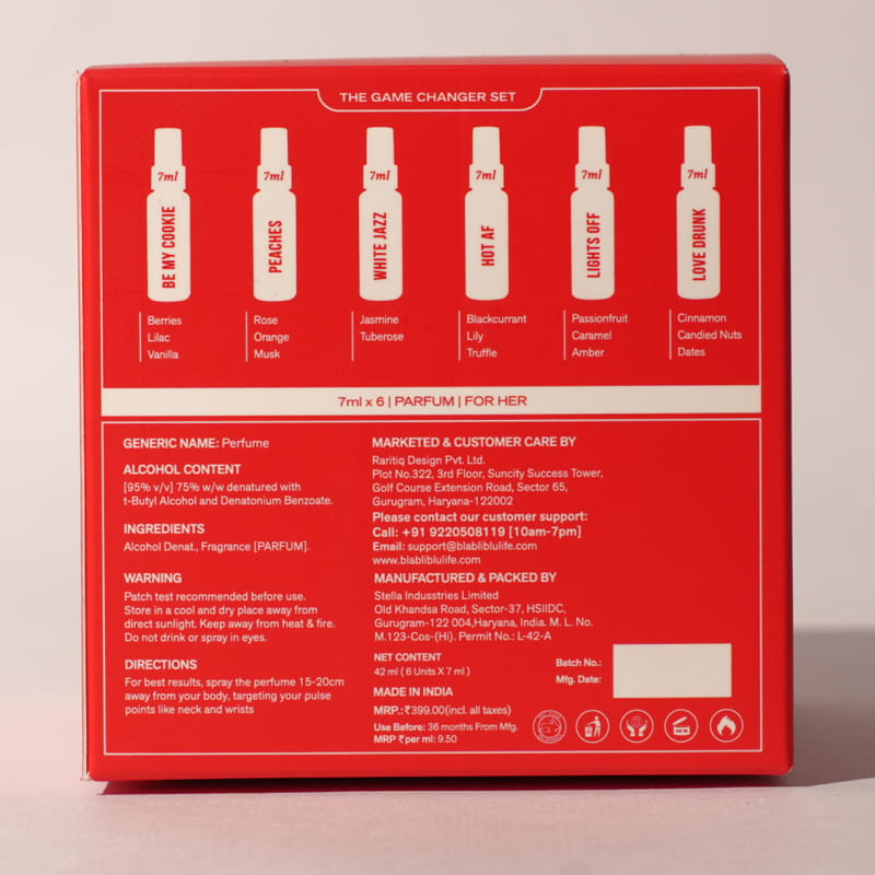 Pack For women - 7ml X 6 Parfums