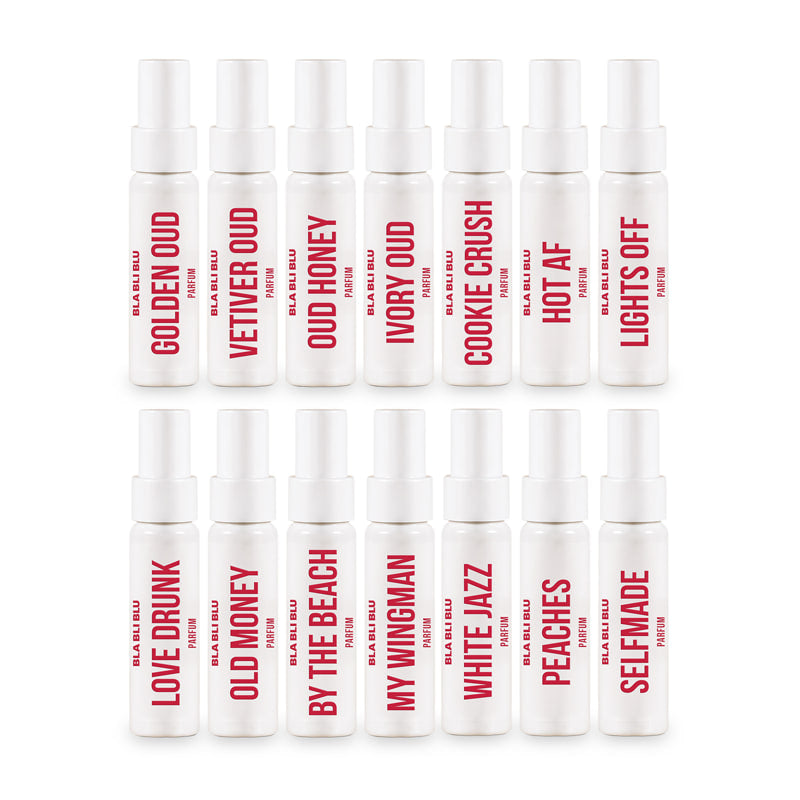 Bla Bli Blu Ultimate Experience Set- 14 Unique Fragrances