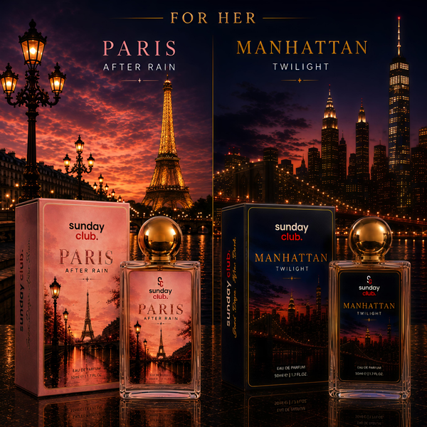 FOR HER [ Paris After Rain + Manhattan Twilight ]