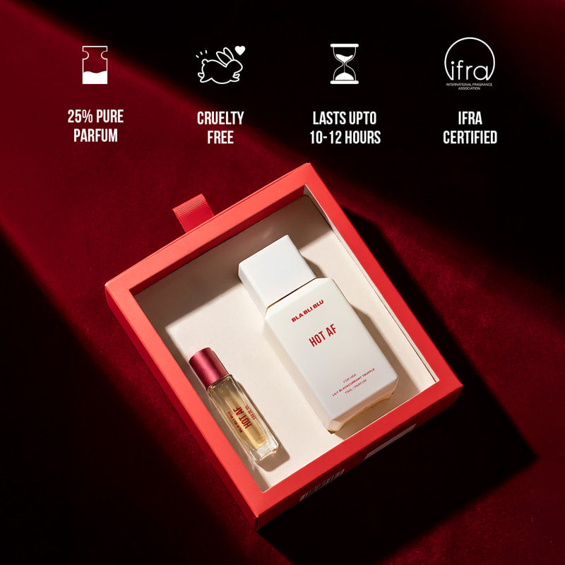 Hot AF - 75ML Perfume + 8ML Pure Oil
