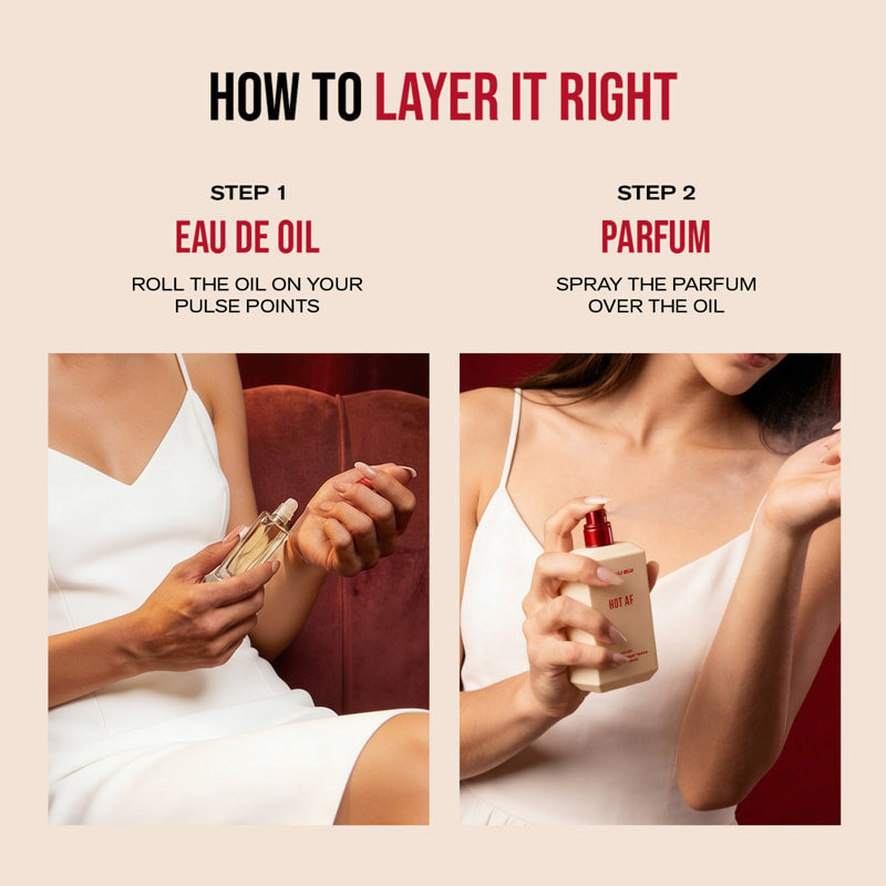 Hot AF - 75ML Perfume + 8ML Pure Oil