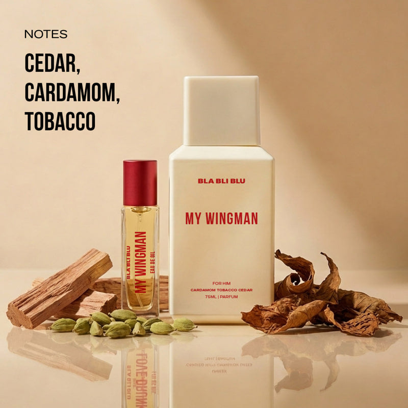 My Wingman- 75ML Perfume + 8ML Pure Oil