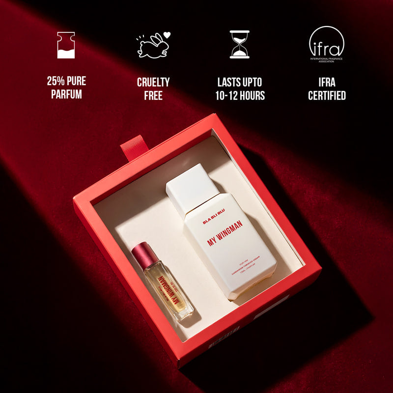 My Wingman- 75ML Perfume + 8ML Pure Oil